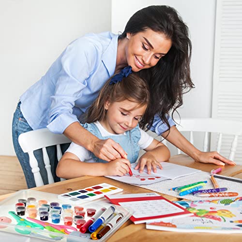 Maitys 24 Pcs Plastic Art Tray 11x8.7x1 Inch Activity Craft Tray,Clear - color: Clear