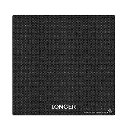 LONGER lk4pro lk4 Glass Bed Upgraded ，Thickness 4mm 235x235mm Flatness Below 0.2mm Four Corners Rounded R5mm Lattice Glass ，High Hardness Durable Glass Platform for 3D Printer - size: MH-X9NO-RUJ8