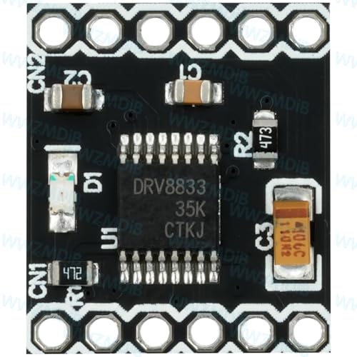 WWZMDiB 6Pcs DRV8833 DC Motor Driver Controller Board 1.5A Dual H Bridge