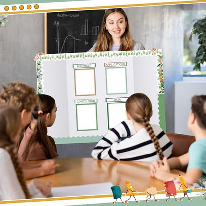 Fuyoooo 90 Pcs Science Fair Board Supplies, Plant - style: Plant