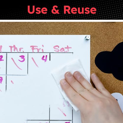 Hygloss Dry Erase Poster Board Paper 22x28 Inch, 30 Count, White Board - color: Original, size: 22 x 28-Inch, style: 30