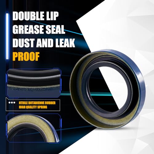 XiKe 25580 25520 & LM67048 LM67010 Trailer Bearings Wheel Hub Kit, 4 Sets - size: 25580/20 ＆ LM67048/10 + Seal ID 2.125'' ＆ 2.250'', style: Pack 4 Set