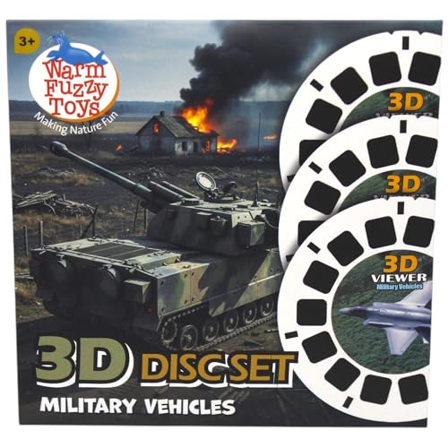 WARM FUZZY Viewfinder Reels Military Vehicles | 3 Reels - color: Military Vehicles