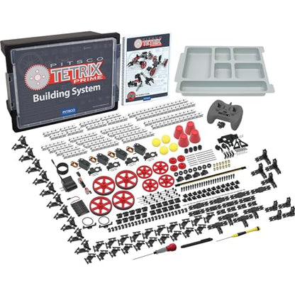 TETRIX Prime Remote Control Robotics Educational Kit for Middle School Students Ages 13+ - STEM Learning System