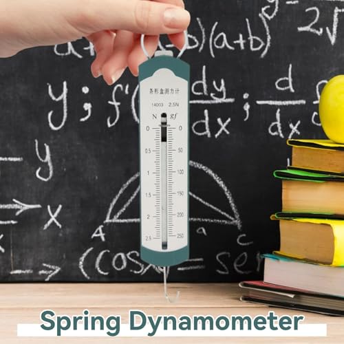 4Pcs Spring Scales for Science Classroom, Professional High Accuracy Bar Portable Spring Dynamometer for Student Physics Experiment Teaching Demonstration (2.5N) - size: 2.5N