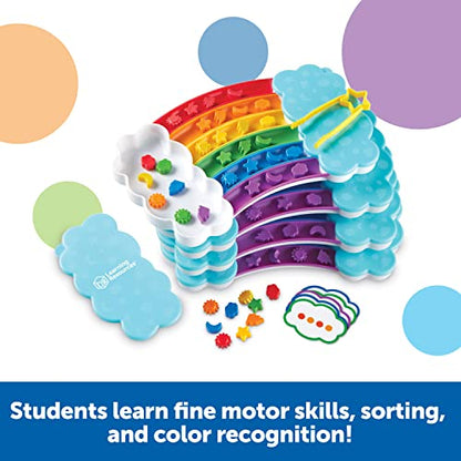 Learning Resources Rainbow Sorting Set Classroom Edition - style: Classroom Set
