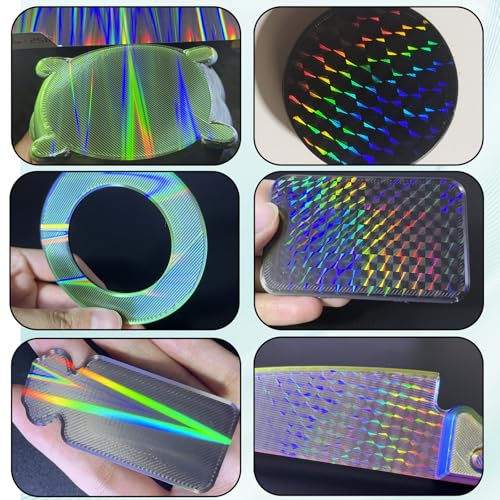 Smooth H1H Build Plate Spring Steel Print Bed for Creality K1/ K1C/Ender-3 S1/Ender 5 S1/Ender 3 S1 Pro/Ender V3 KE/Ender3 V3 SE,3D Printer Platform K1 K1C Sheet 235x235m - style: K1/ K1C/Ender Series Holographic Plate(H1H)