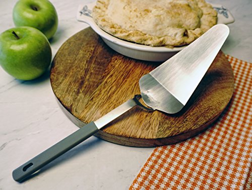 RSVP International Endurance Kitchen Tool Collection Flexible Stainless Steel, Dishwasher Safe, Pie Server - size: Pie Server, Standard