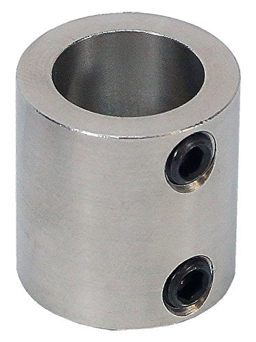 12mm to 6mm Stainless Steel Set Screw Shaft Coupler