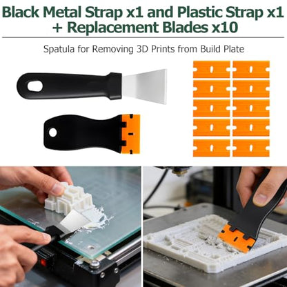 Complete 3D Printer Tools Kit for Printer Maintenance Trimming Detail Work