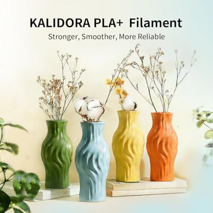 PLA+3D Printer Filament 1.75mm Bundle, Individually Vacuum Packed, Multicolor Dimensional Accuracy +/- 0.02mm, 0.25kg per Spool, 16 Pack, 4kg Total - color: 16 Pack, 4kg Total