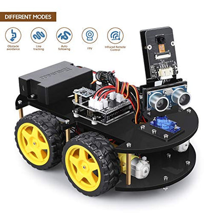 ELEGOO UNO R3 Project Smart Robot Car Kit Upgraded 37 in 1 Sensor Modules Kit