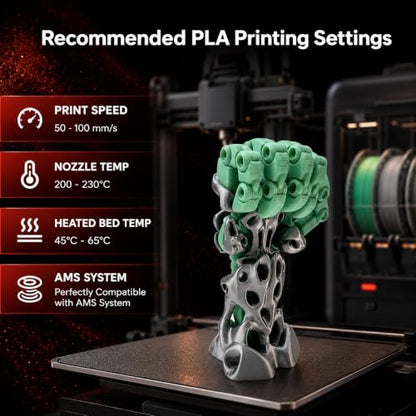 PLA 3D Printer Filament, Wood - color: Wood