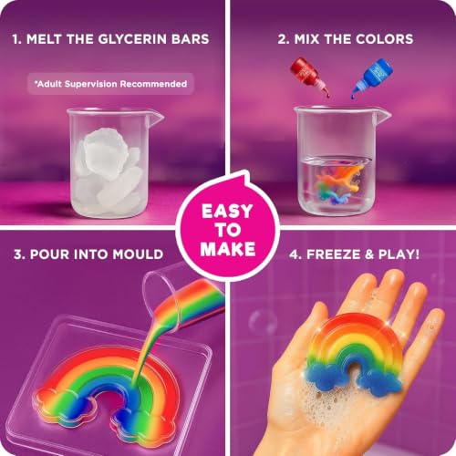 Doctor Jupiter Glow in The Dark - Princess Soap Making Kit for Kids Ages 6+ - style: Princess Super Soaps: 6+