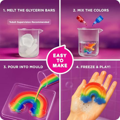 Doctor Jupiter Glow in The Dark - Princess Soap Making Kit for Kids Ages 6+ - style: Princess Super Soaps: 6+