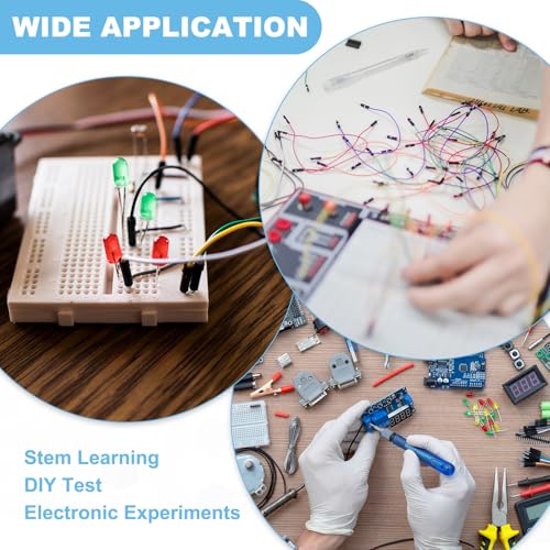 MECCANIXITY Breadboard Kit with Power Supply Module 830/400 Tie-Points