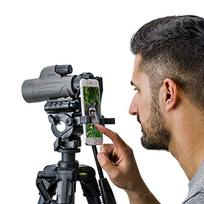 MonoPix 8x42mm, Smartphone Digiscoping Bundle - style: MonoPix