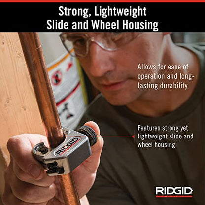 RIDGID 32985 Model 104 Close Quarters Tubing Cutter, 3/16-inch to 15/16-inch Tube Cutter - size: Pack of 1