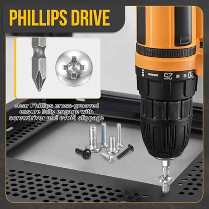 DTGN M4-0.7 Phillips Pan Head Bolt W/Nut Washer 304 Silver 500pcs - size: M4-0.7x5/6/8/10/12/16/20