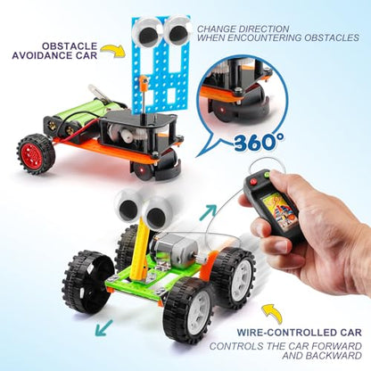 Robot STEM Kits for Kids Age 6-8 8-10, STEM Toys for Boys Crafts Ages 8-13