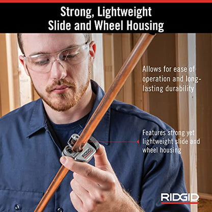 Ridgid - CC247 RIDGID 40617 Model 101 Close Quarters Tubing Cutter,1/4-inch to 1-1/8-inch Tube Cutter Silver,(Pack of 6) - size: Small (Pack of 6)
