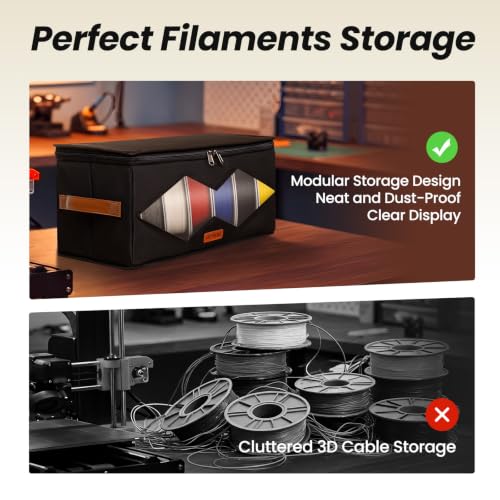 4 Pack Foldable 3D Printer Filament Storage Box