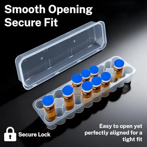 24-Slot 3ml Peptide Vial Fridge Organizer - color: A4