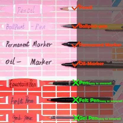 YSHIHE Colored Sticker Labels,12 Colors,1" x 3/8" Small Label-2496 Pack