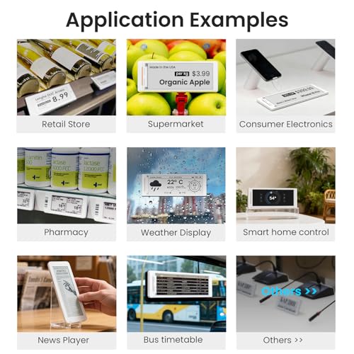 ELECROW ESP32 E-Ink Display 4.2 Inch E-Paper HMI Display Black/White Color - size: 4.2″ E-Ink Display