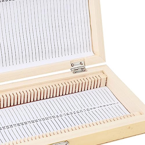 Microscope Slide Box, Wooden Slide Storage Box, Contains 50 Slides