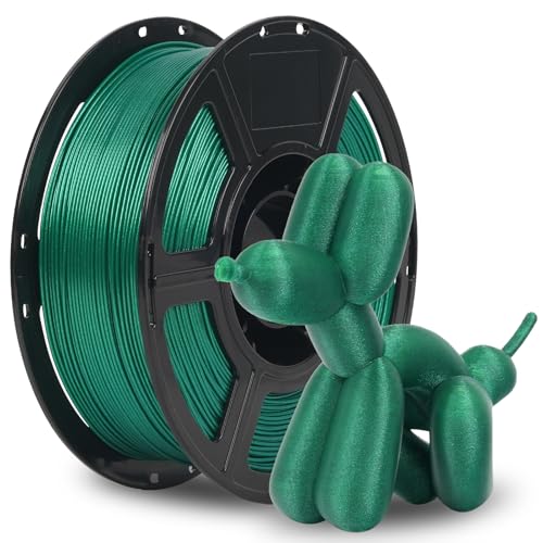 FLASHFORGE Rapid PLA Filament 1.75mm Aurora Green, 500mm/s High Speed Printing, 3D Printer Filament 1kg Spool, Dimensional Accuracy +/- 0.02mm, Enjoy Exceptional Print Quality - color: Aurora Green