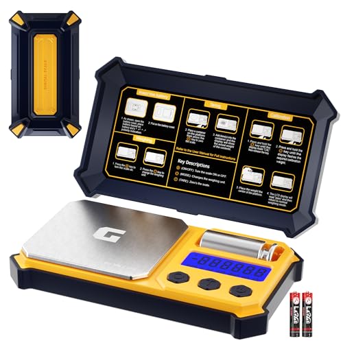 GRAM PRES Digital Pocket Gram Scale 300g x 0.01g Accuracy, Small High