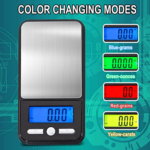 American Weigh Scales Digital Pocket Scale AC SERIES 150g x 0.01g | High Precision 0.001g Accuracy Mini Gram Scale for Kitchen, Lab, Jewelry, Coin Scale, Small Digital Gram Scale Portable Travel Scale - size: 150g x 0.01g