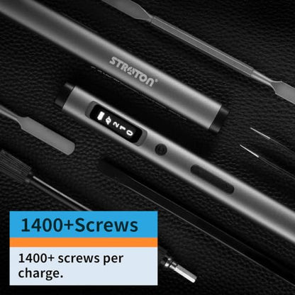 Precision Electric Screwdriver Set, Mini Screwdriver Tool Kit, 168pcs, for Electronics, PC, Laptops, Game consoles, Phones, RC Model, Gadget Repair.
