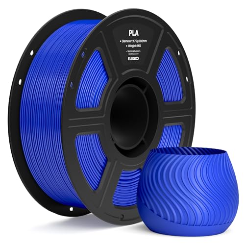 ELEGOO PLA 3D Printer Filament 1.75mm Dark Blue 1KG - color: 1pcs Dark Blue