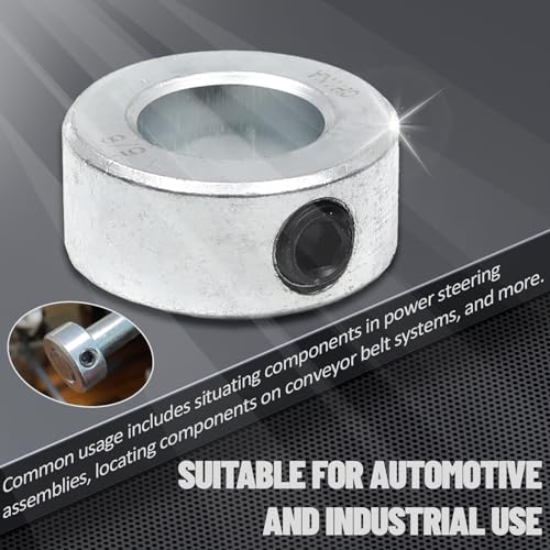 TonGass 4 Pack 5/8 Inch Bore Shaft Collars with Set Screws - size: 5/8"