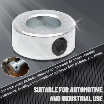 TonGass 4 Pack 5/8 Inch Bore Shaft Collars with Set Screws - size: 5/8"
