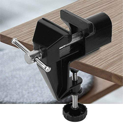 Mini Bench Vise Small Table Clamp Hobby Craft Repair Tool (Clamping Range: 0-2inch) - size: Clamping Range: 0-2inch