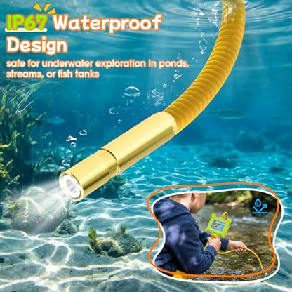 Borescope Camera with Light for Kids Outdoor/Indoor Nature Exploration