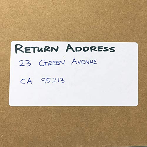 200 Pack, 4" x 2", Labels Stickers for Storage Bins - Matte White - size: 200 Pack