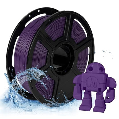 FLASHFORGE PETG Pro Filament 1.75mm Purple, 3D Printer Filament 1kg (2.2lbs) Spool, Dimensional Accuracy +/- 0.02mm, 3D Printing Filament for Various Mechanical Parts, Waterproof Parts - color: Purple