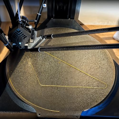 Dia 309mm PEO PEI Build Plate Round Compatible with Flsun V400 3D Printer, New Flexible Smooth Magnetic PEO & Textured PEI Double Sided Kit, Spring Steel Flex Bed Sheet Platform (Without Base)