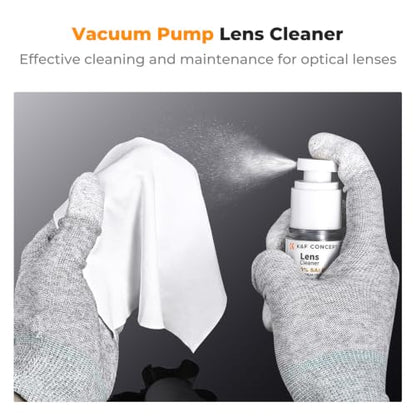 K&F CONCEPT 10-in-1 Photo Camera Cleaning Kit for Lensc,Camera, Cell Phones
