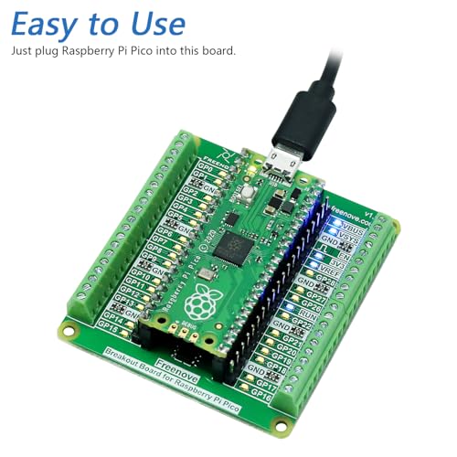 Freenove Breakout Board for Raspberry Pi Pico 1 2 W 2W H WH HAT
