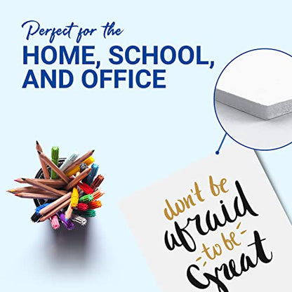 Royal Brites White Foam Board Sturdy, Lightweight, 3/16 in Thick - color: White, size: 20” x 30”, 20 Sheets