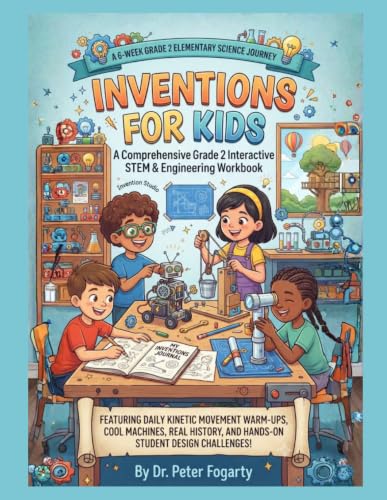 Inventions for Kids: A Comprehensive Grade 2 Interactive STEM & Engineering Workbook: A 6-week Grade 2 elementary science journey featuring daily ... Grade 2: 6-Week Thematic Explorations)