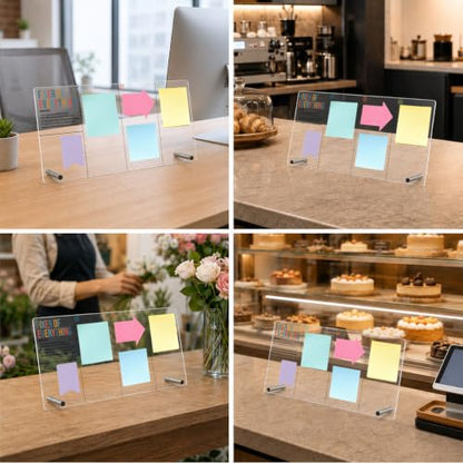 Fixer of Everything Memo Board Inspirational Acrylic Monitor Memo Board - color: Fixer of Everything