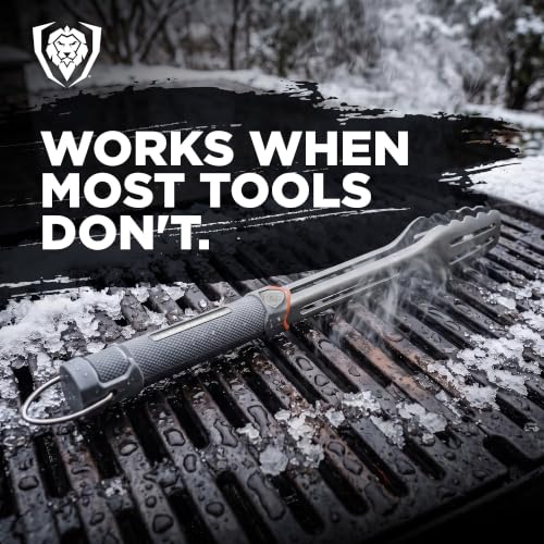 Dalstrong 16" Locking BBQ Tongs - Titanium Nitride Stainless Steel - size: Tongs