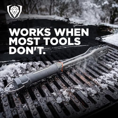 Dalstrong 16" Locking BBQ Tongs - Titanium Nitride Stainless Steel - size: Tongs