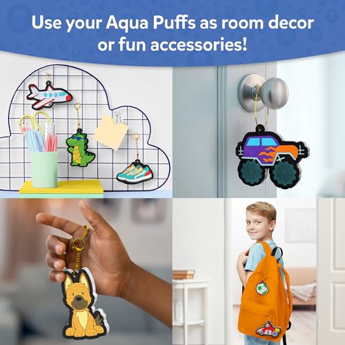 Skillmatics Aqua Puffs Just Boy Things, Art & Craft Kits, Paint by Number - color: Just Boy Things